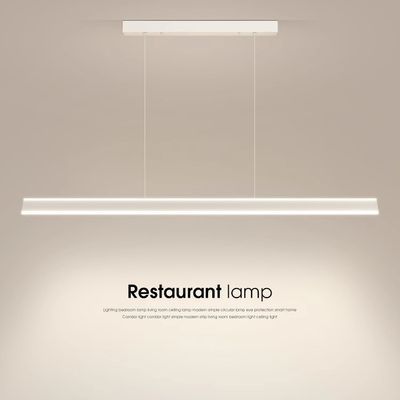 一字极简意式光谱吊灯餐桌现代北欧简约设计师吧台长条餐厅吊灯