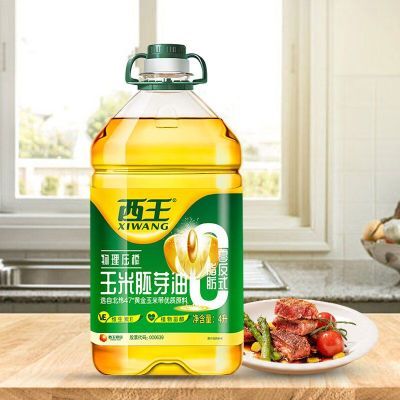 【4L】西王零反式脂肪玉米胚芽油非转基因食用油一级压榨玉米油