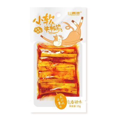 桂青源WOW小软牛板筋500g香辣甜辣麻辣休闲小包装即食辣味零食