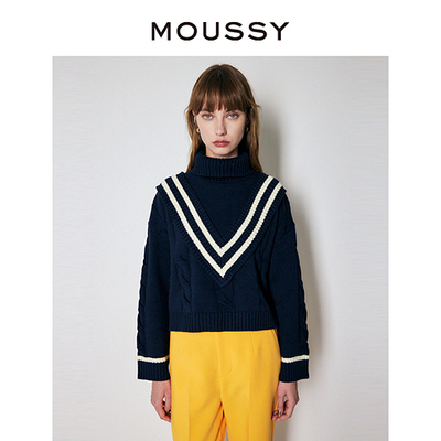 ڲMoussy ƷƸײɫ֯ëŮ010FAH70-6530143.3Ԫ