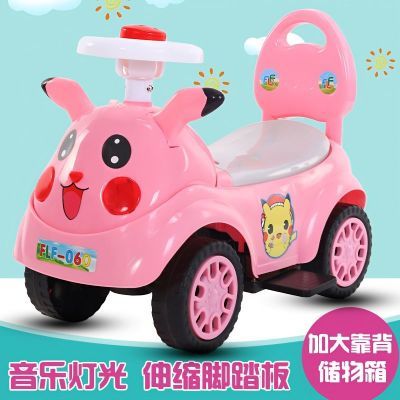 儿童滑行车扭扭车摇摆车防侧翻1到3岁男女孩可坐玩具车四轮溜溜车