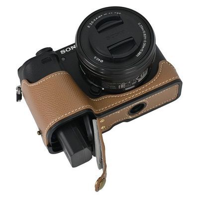 适用索尼A6000a6300A6400相机包皮套相机半套微单底座保护套