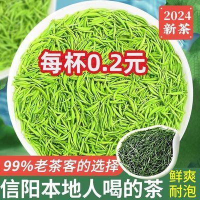 【特级毛尖绿茶一斤】2024新茶正宗信阳茶叶手工高山嫩芽浓香耐泡
