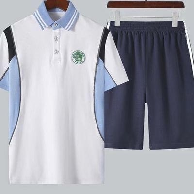 东莞市洪梅中学可园中学夏装男女校服短袖