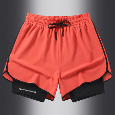 夏季男女马拉松跑步短裤速干三分裤薄款跑步训练休闲健身透气短裤