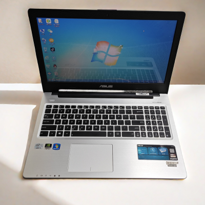 笔记本电脑二手华硕笔记本K56C超薄手提家用I5便宜15.6