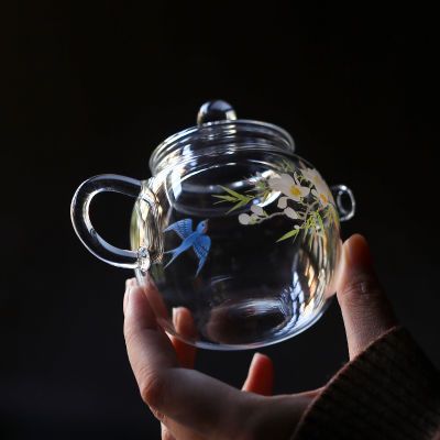 觅已绿茶专用泡茶器中式带过滤玻璃壶家用小容量花茶壶一人用茶具