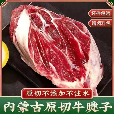 内蒙古草饲散养正宗黄牛腱子肉新鲜原切牛腱子不注水无添加腱子肉