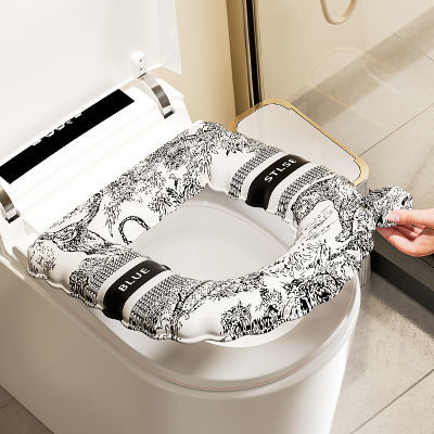 防水EVA马桶垫加厚四季通用款家用卫生间厕所坐便器坐套圈粘贴式