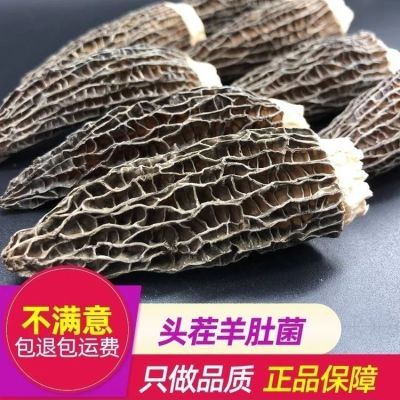 云南新鲜羊肚菌礼盒装山珍土特产菌菇煲汤春节野生年货送礼整箱鲜