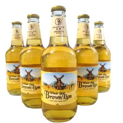 24年10月11到期金星棕狮全麦原浆啤酒450ml俄罗斯风味