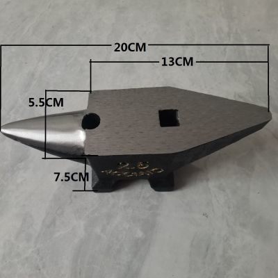 瓦工钢砧台钢砧子钢墩全套DIY手工敲打垫砧2.5公斤双头家用