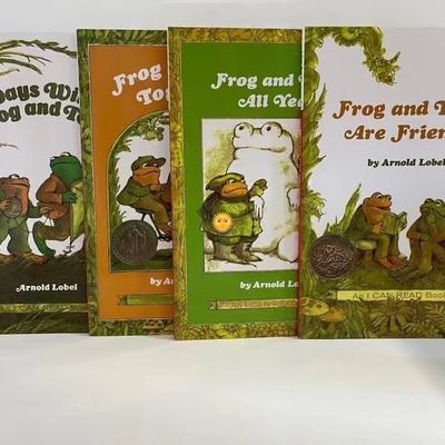 Frog and Toad  全英文原版绘本 青蛙和蟾蜍是好朋友全四册赠音频