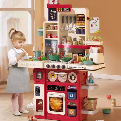儿童过家家厨房玩具女孩迷你做饭真煮套装仿真厨具2岁3-6宝宝