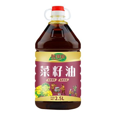 贵州菜籽油农家物理压榨自榨非转基因食用油4.599斤装桶装纯香