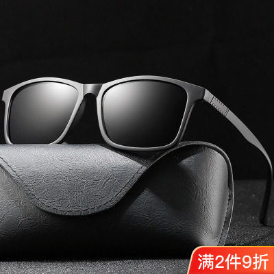 新款高档墨镜太阳镜防紫外线防强光男女款方框开车专用偏光眼镜潮