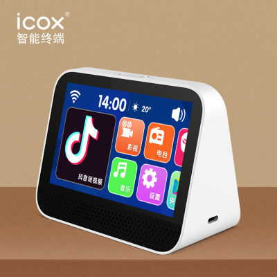 icox触屏音箱智能终端音响wifi音乐多功能小电视家用蓝牙