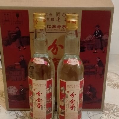 分金亭酒聚酿42°浓香型纯粮酒500ml整箱12瓶 江苏老字号粮食白酒