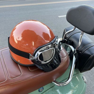 3C认证头盔电动车超轻薄通用夏季摩托电瓶半盔四季安全帽女摔不烂