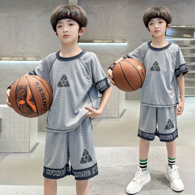 【工厂直销】儿童篮球服短袖夏季速干套装中大童两件套男孩运动服
