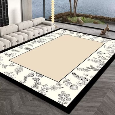 地毯客厅轻奢简约加厚高级家用大面积卧室床边毯现代茶几定制地垫