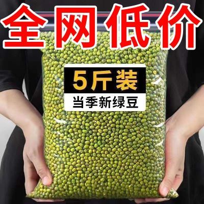 绿豆批发2023年新绿豆新鲜绿豆解暑绿豆汤绿豆煮粥发芽绿豆糕粗粮