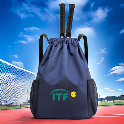 轻便网球包大容量束口运动背包羽毛球包网球装备包训练包双肩定制