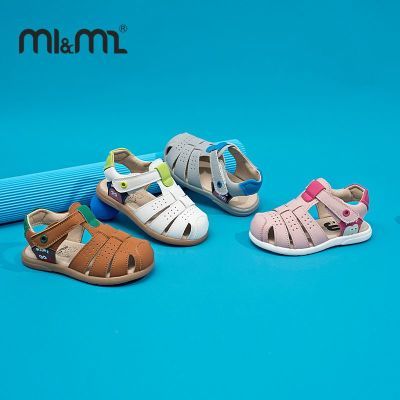 m1m2西班牙童鞋新中式幼儿园凉鞋夏季新款沙滩鞋童趣魔术贴罗马鞋