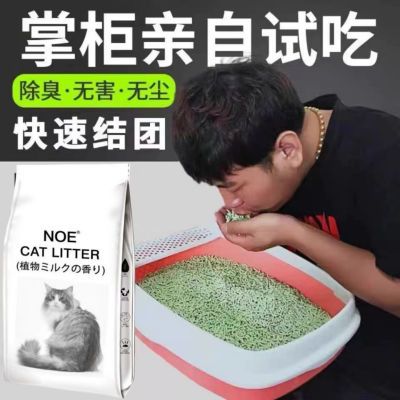 豆腐猫砂除臭结团无尘猫砂膨润土砂混合猫砂豆腐砂包邮猫咪用品