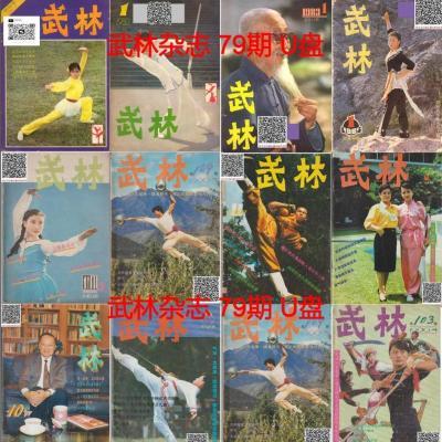 U盘 《武林》当年代表性杂志164期1981-1994年仅支持电脑不可复制