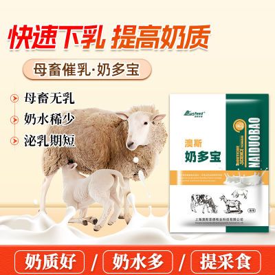 羊下奶催奶快速增奶饲料添加剂催乳泌乳母畜通用微量元素母牛可用