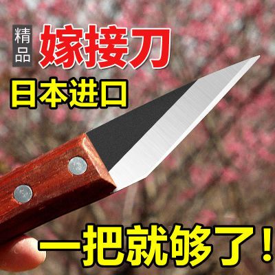 日本钢嫁接刀工具果树粗树芽接刀特种园艺嫁接神器修剪刀具