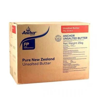 安佳动物无盐400g原味原装进口新西兰牛排奶油淡味面包烘焙原料