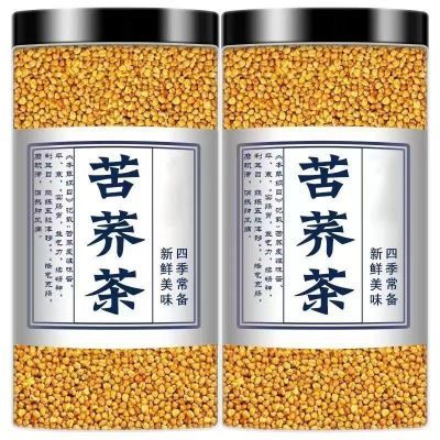 黄苦荞茶正品荞麦茶全胚芽茶四川大凉山原味麦香饭店散装批发