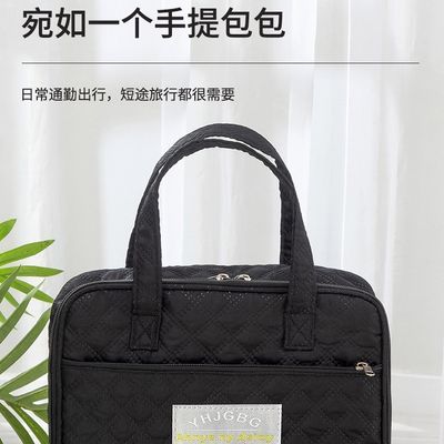 化妆包女士出差化妆品收纳包风时尚跟妆师化妆便携手提包大容量