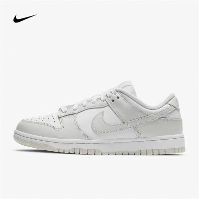 Nike耐克女鞋dunk白灰经典复古百搭运动低帮休闲板鞋DD