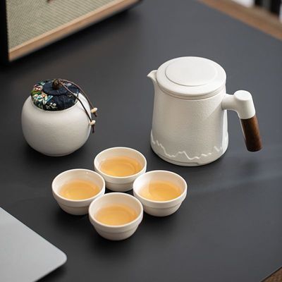 户外随身功夫泡茶壶茶杯小套装高档办公快客杯茶具便携式旅行茶具