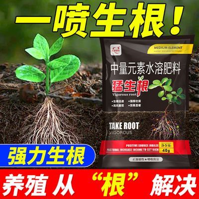 强力生根茎叶粗壮根多苗壮养根护根营养丰富快速吸收水溶肥猛生根