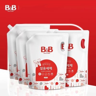 韩国BB婴儿洗衣液宝宝儿童专用内衣内裤洗衣液温和无荧光剂2100ml