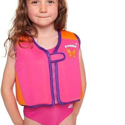 英国Zoggs儿童游泳调节浮力浮水马甲夹克背心救生衣宝宝小孩