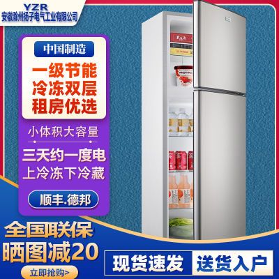扬子电气家用冰箱家用小型出租屋双门冷冻冷藏家用出租房一级节能