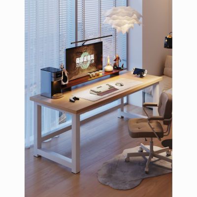 电脑桌台式简易书桌家用卧室电竞桌学生学习桌出租房长方形办公桌