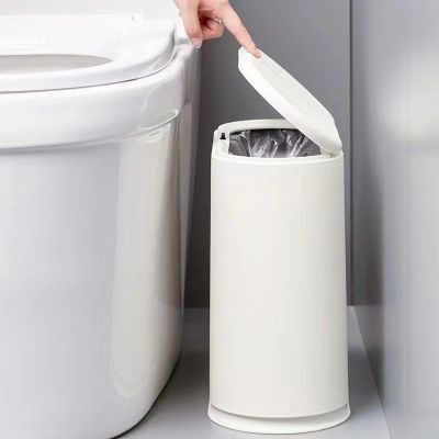 新款家用垃圾桶卫生间厕所专用客厅厨房大容量带盖防臭高颜值桶