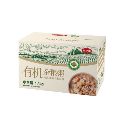 燕之坊有机杂粮粥1.4kg原料五谷杂粮有机杂粮组合早餐营养粥整箱