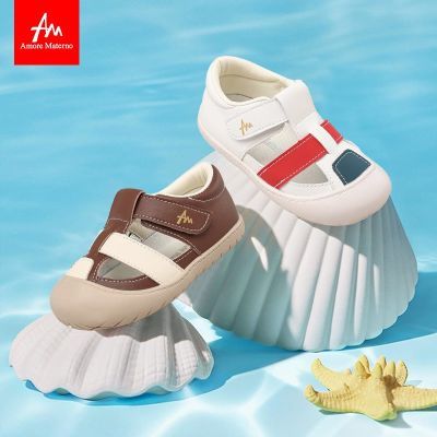 爱慕玛蒂诺2024夏季新款宝宝包头凉鞋婴幼儿沙滩凉鞋宝宝学步鞋