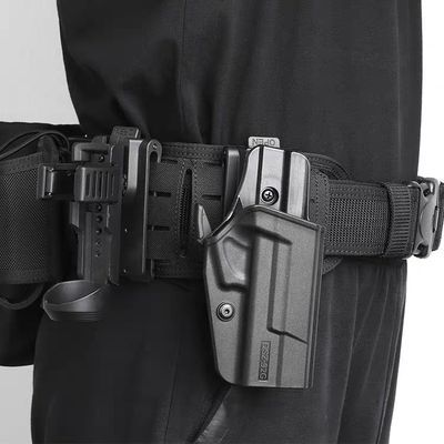 龙鳞甲中指快速解锁战术款塑钢92G改快拔套可360°旋转快切molle