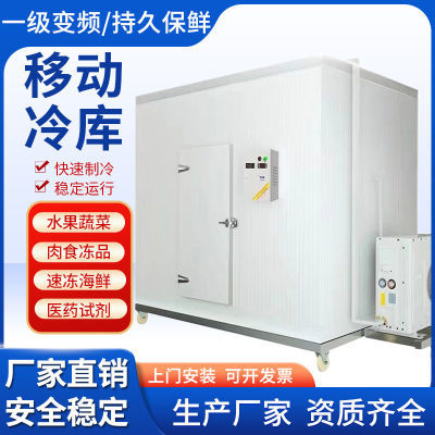 超低温冷库-60-80制冷设备速冻急冻移动冷库保鲜冷库冷冻商用