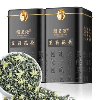 福茗源高档茶叶2024年川派茉莉飘雪特级浓香型茉莉花茶200g