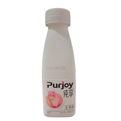 君乐宝纯享酸奶白桃燕麦味苹果味酸奶300克益生菌风味发酵乳