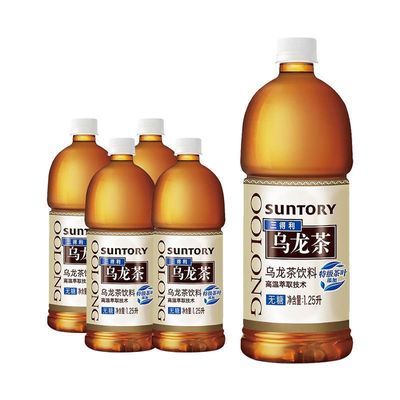 【特价】SUNTORY三得利/茉莉乌龙茶1.25瓶装饮料茶饮料清仓0糖/